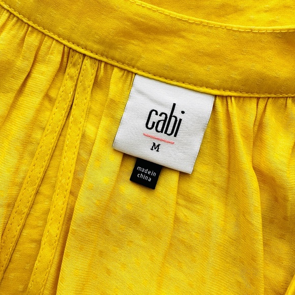 CAbi  |  Sunshine reversible tank blazing yellow size M - Picture 2 of 10